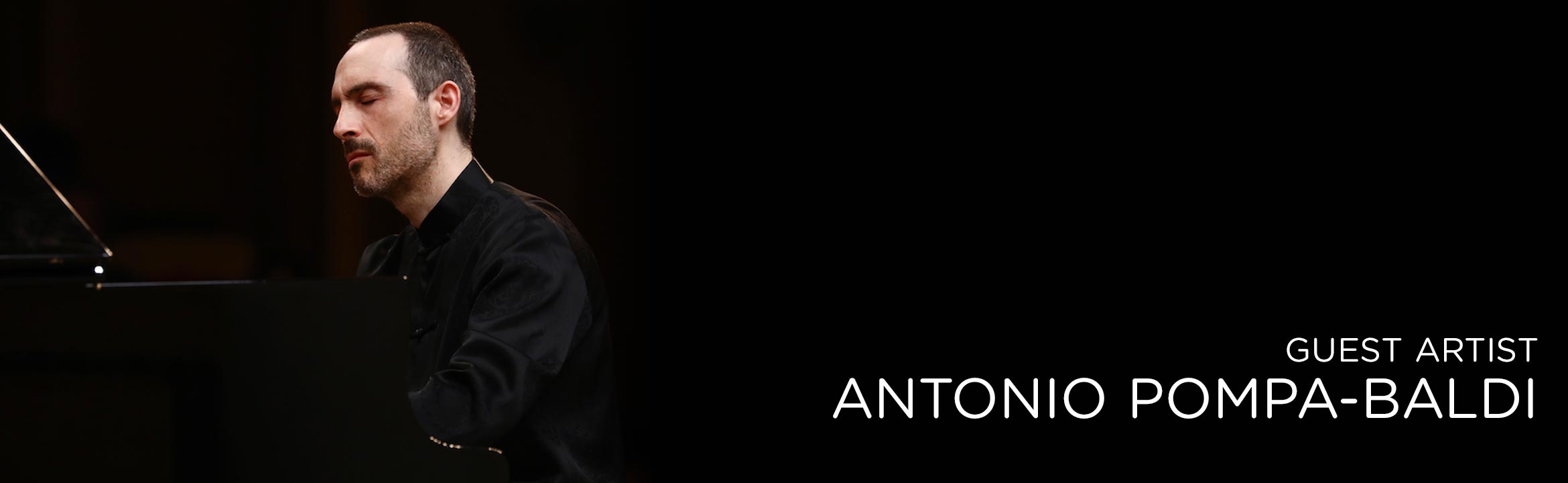 2022 Southeastern Piano Festival Guest Artist Antonio Pompa-Baldi